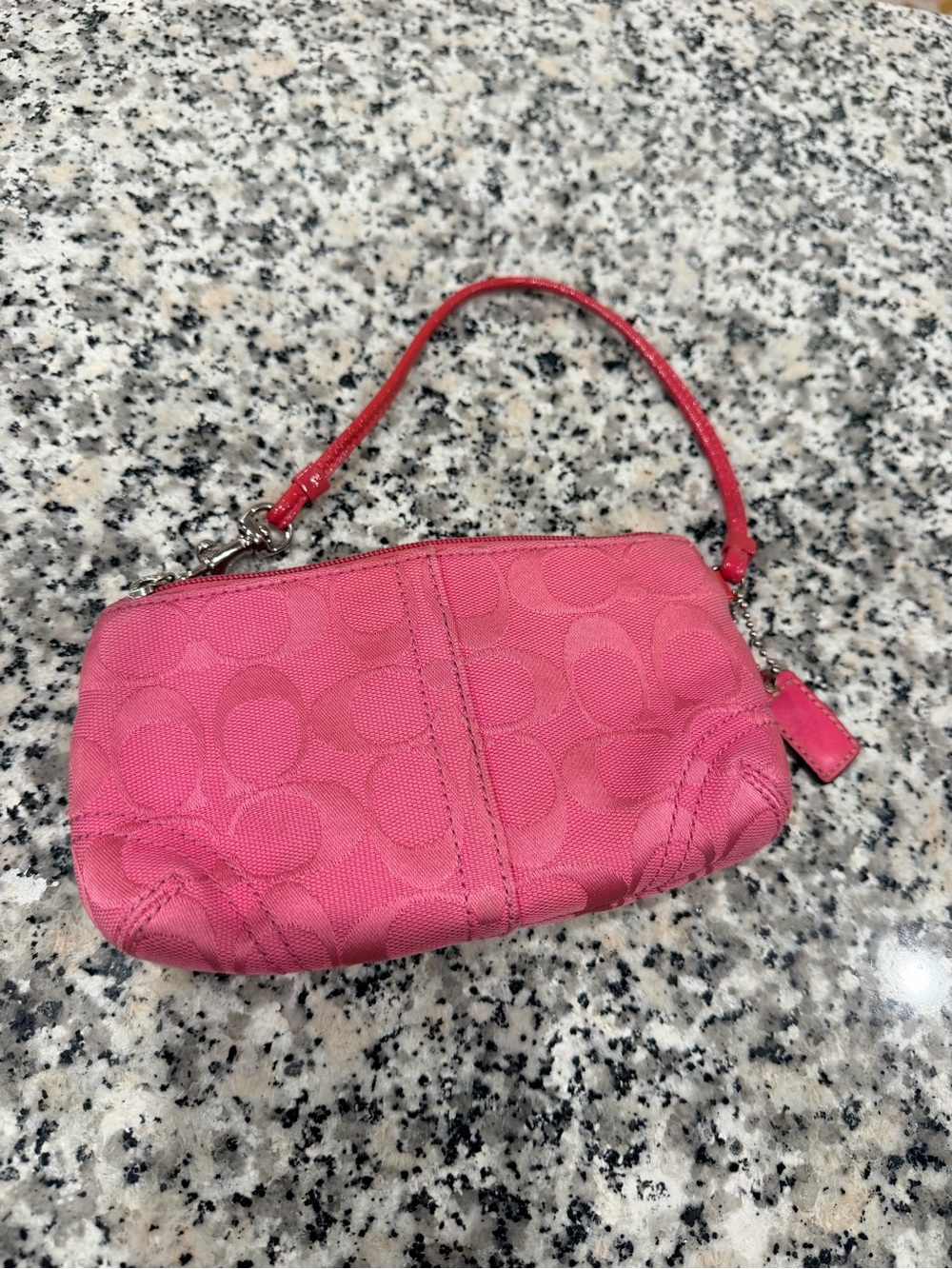 Coach Y2K Signature-Print Wristlet with Buckle Accent - Picture 3 of 6